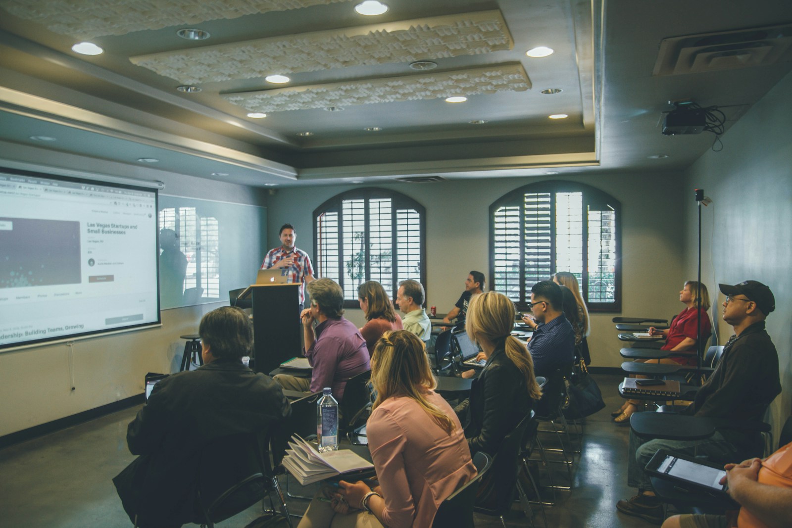 University students collaborating on technology and cybersecurity education